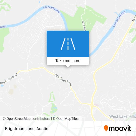 Mapa de Brightman Lane