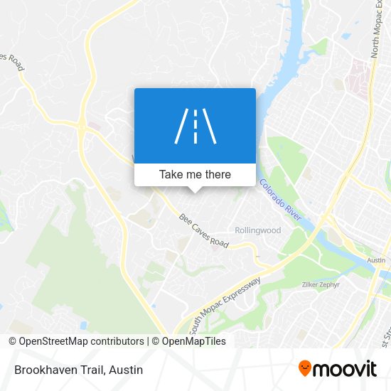 Brookhaven Trail map