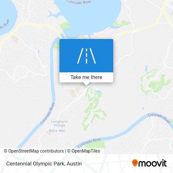 Centennial Olympic Park map