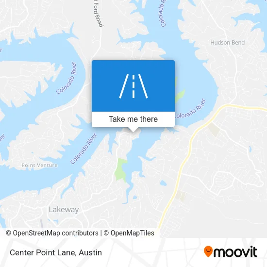 Center Point Lane map