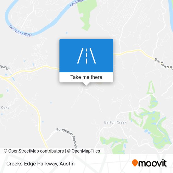 Mapa de Creeks Edge Parkway