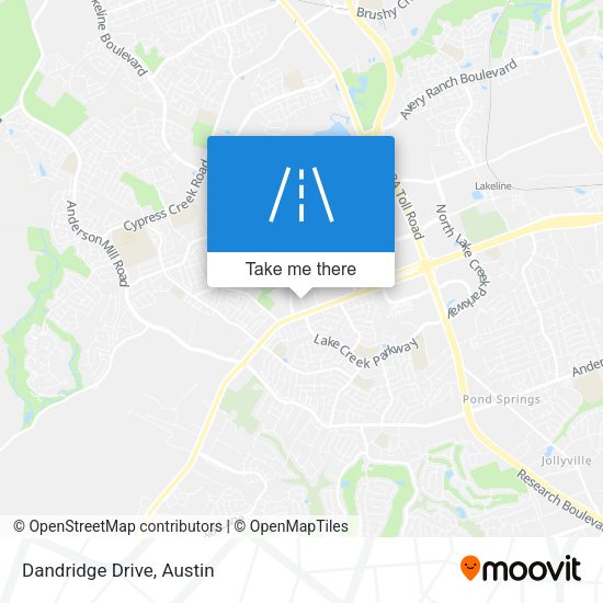 Mapa de Dandridge Drive