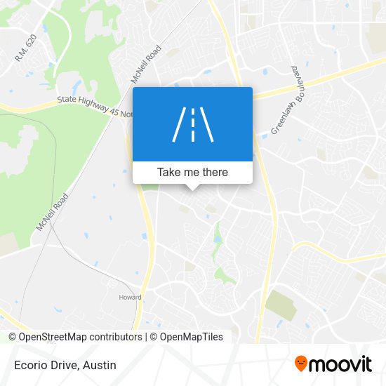 Mapa de Ecorio Drive