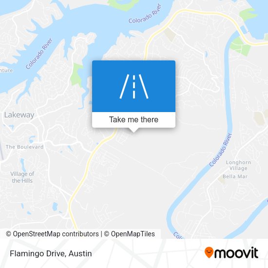 Mapa de Flamingo Drive