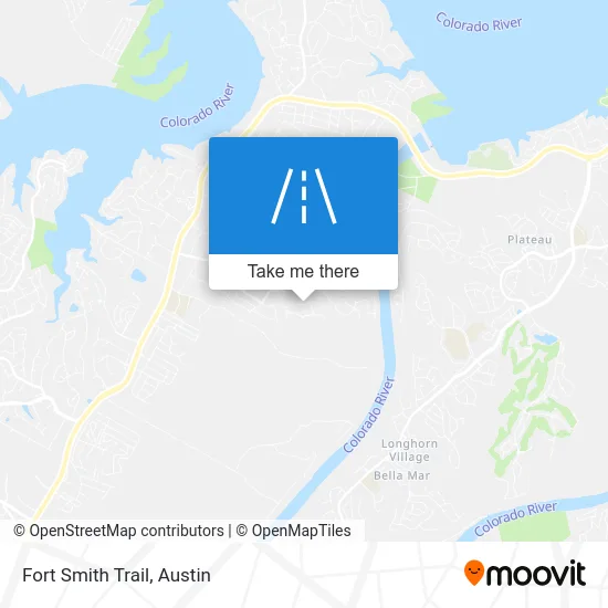 Fort Smith Trail map