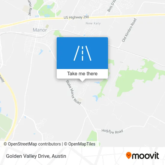 Golden Valley Drive map
