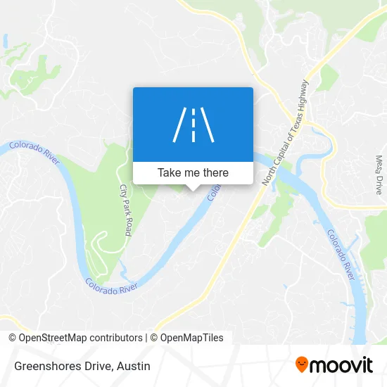 Greenshores Drive map