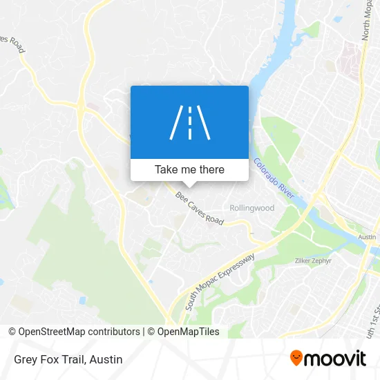 Grey Fox Trail map
