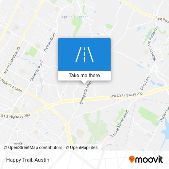 Mapa de Happy Trail
