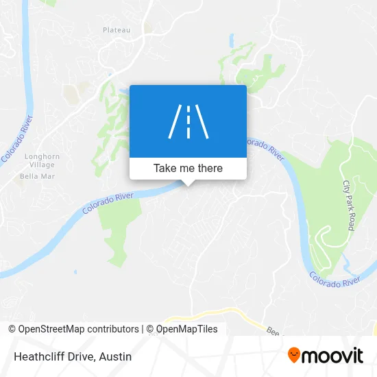 Heathcliff Drive map