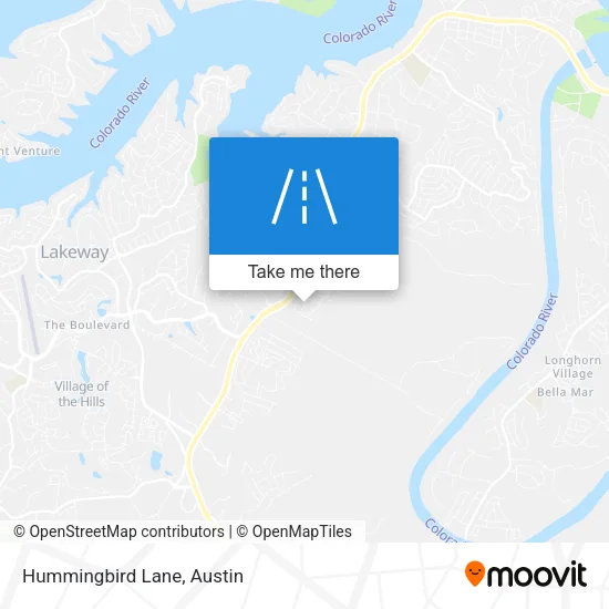 Hummingbird Lane map