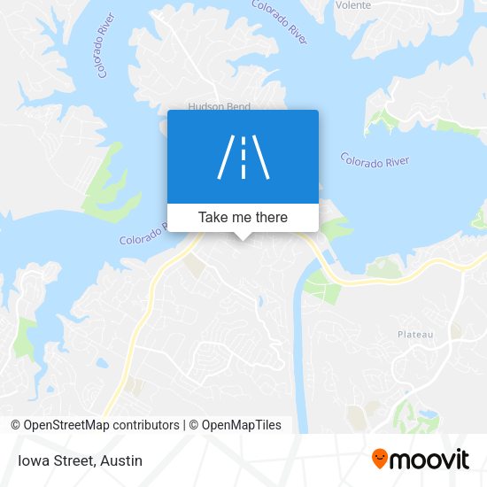 Mapa de Iowa Street
