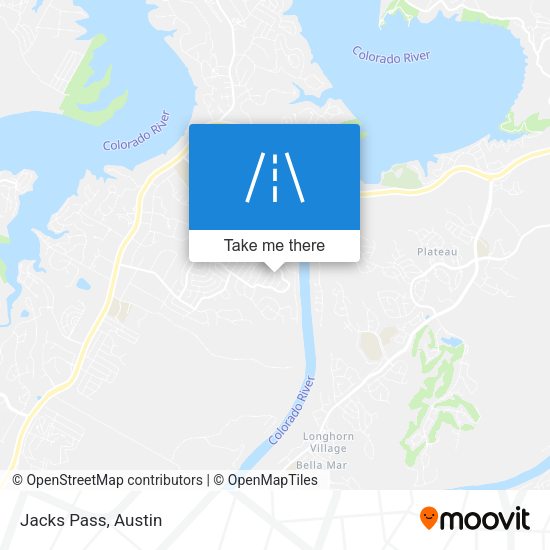 Mapa de Jacks Pass