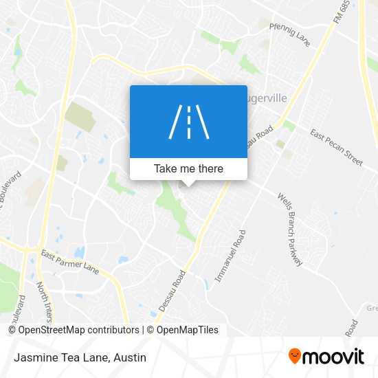 Mapa de Jasmine Tea Lane