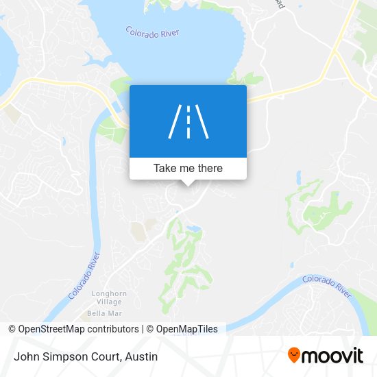 Mapa de John Simpson Court