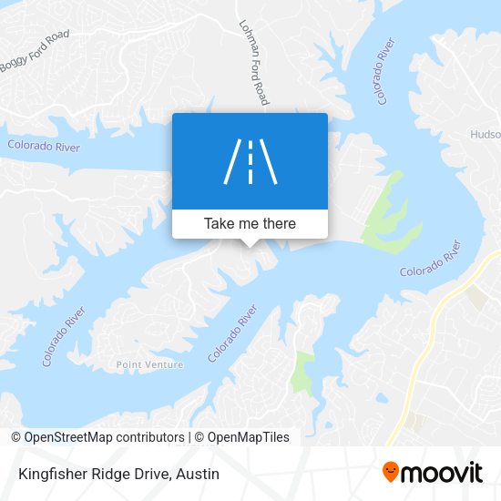 Kingfisher Ridge Drive map