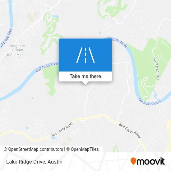 Lake Ridge Drive map