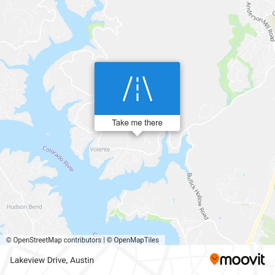 Lakeview Drive map