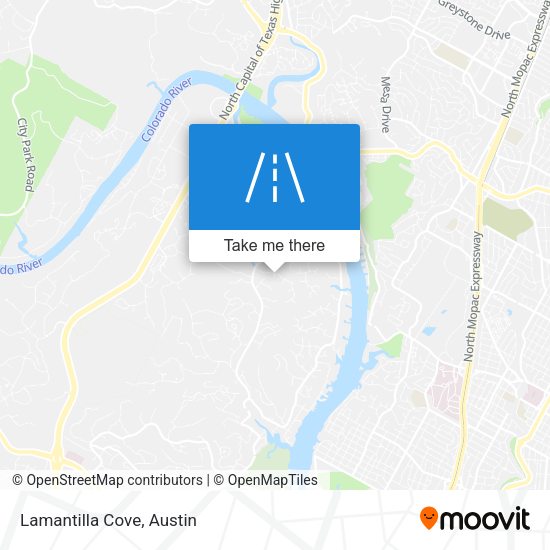 Mapa de Lamantilla Cove