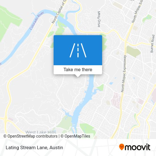 Mapa de Lating Stream Lane