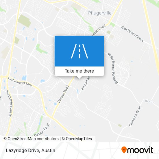 Mapa de Lazyridge Drive