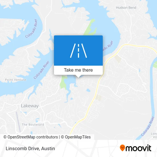 Linscomb Drive map