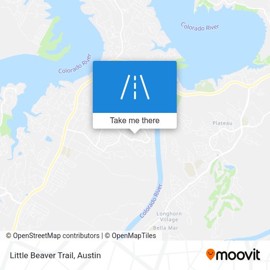 Mapa de Little Beaver Trail