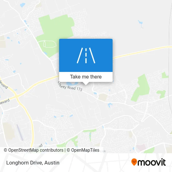 Longhorn Drive map