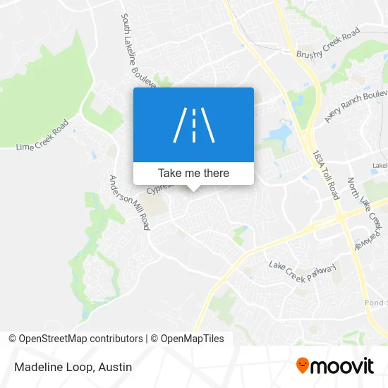 Madeline Loop map