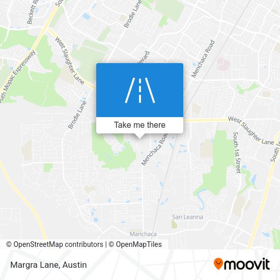 Mapa de Margra Lane