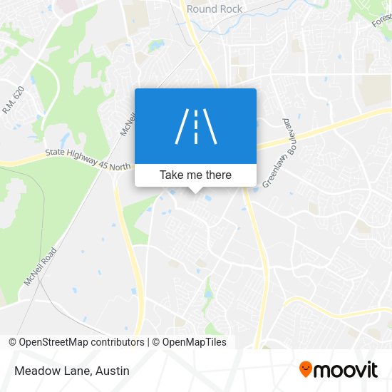 Mapa de Meadow Lane