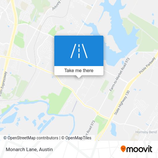 Mapa de Monarch Lane