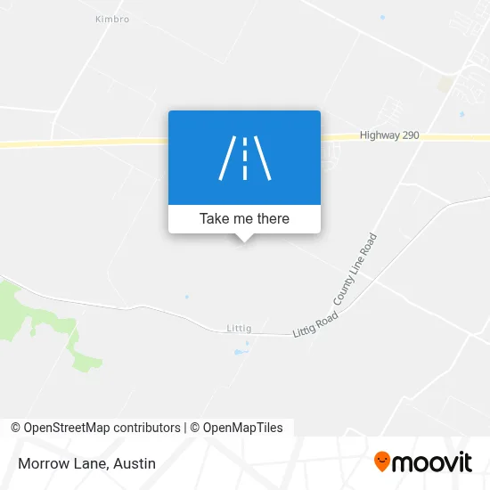 Morrow Lane map
