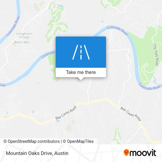 Mapa de Mountain Oaks Drive