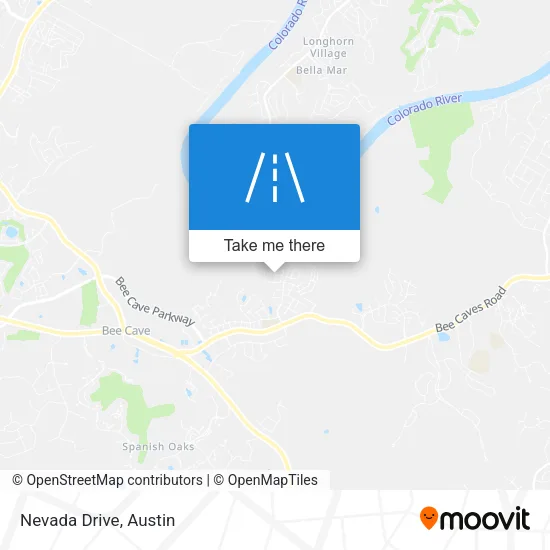Nevada Drive map