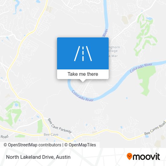 Mapa de North Lakeland Drive