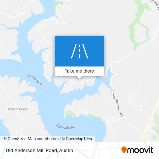 Mapa de Old Anderson Mill Road