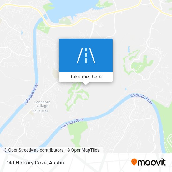 Mapa de Old Hickory Cove