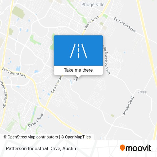Patterson Industrial Drive map
