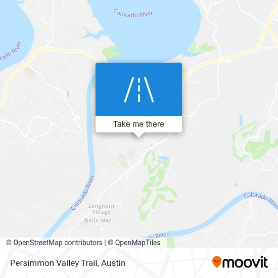 Persimmon Valley Trail map