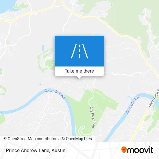 Prince Andrew Lane map