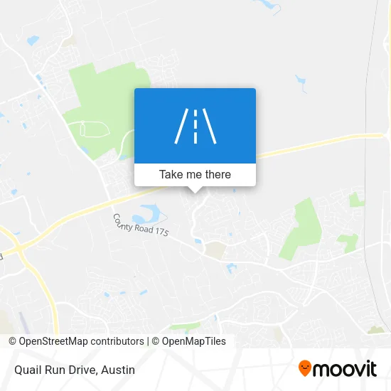 Quail Run Drive map