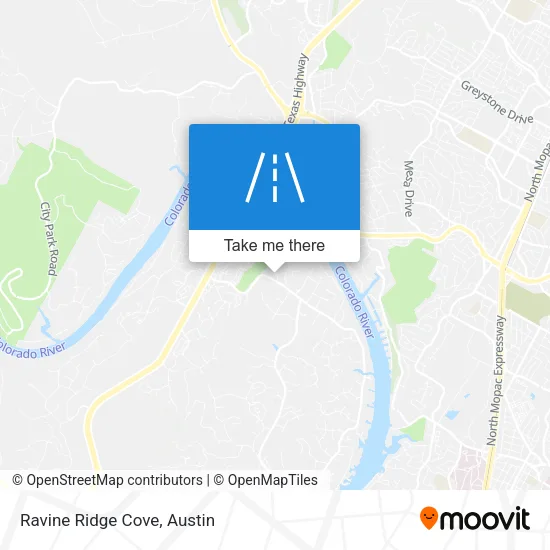 Ravine Ridge Cove map