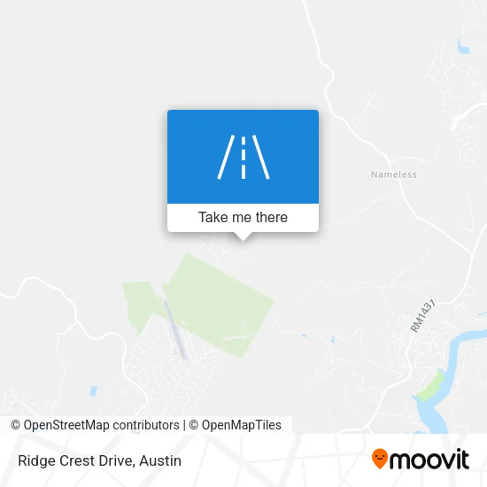 Ridge Crest Drive map