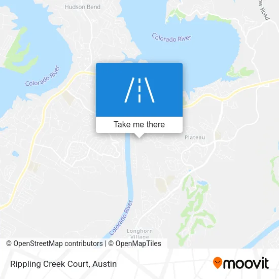 Rippling Creek Court map