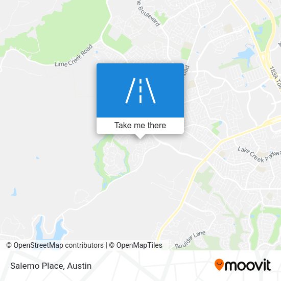 Mapa de Salerno Place