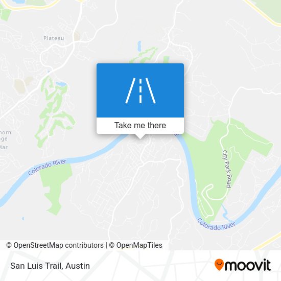 San Luis Trail map