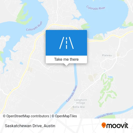 Saskatchewan Drive map