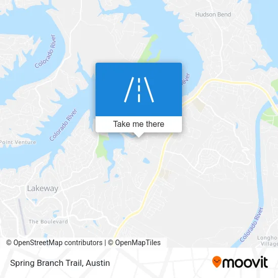 Spring Branch Trail map