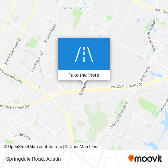 Mapa de Springdale Road